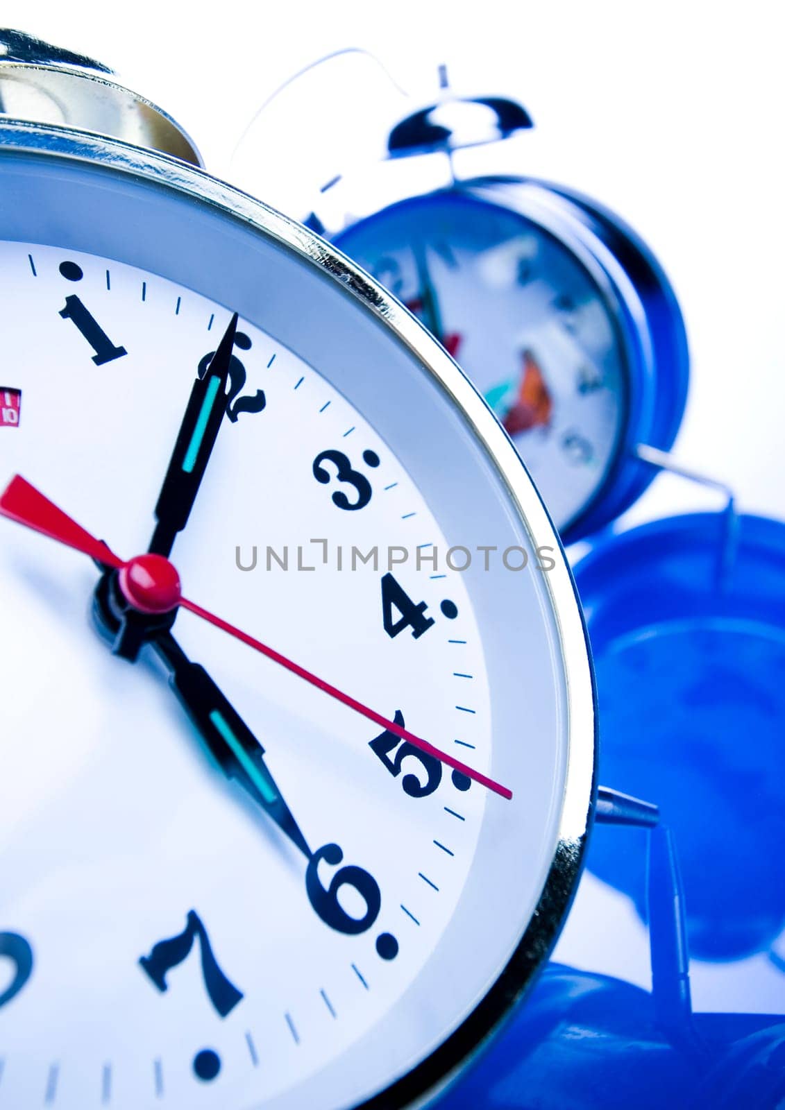 Alarm clock is an instrument that shows you what time it is.