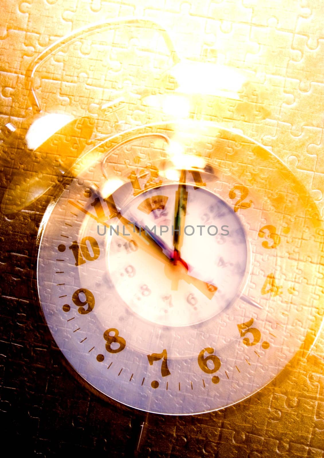 Alarm clock is an instrument that shows you what time it is.