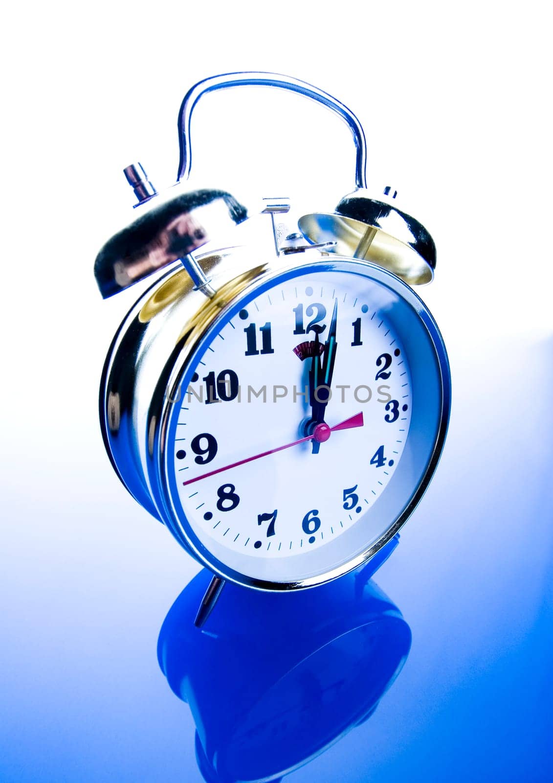 Alarm clock is an instrument that shows you what time it is.