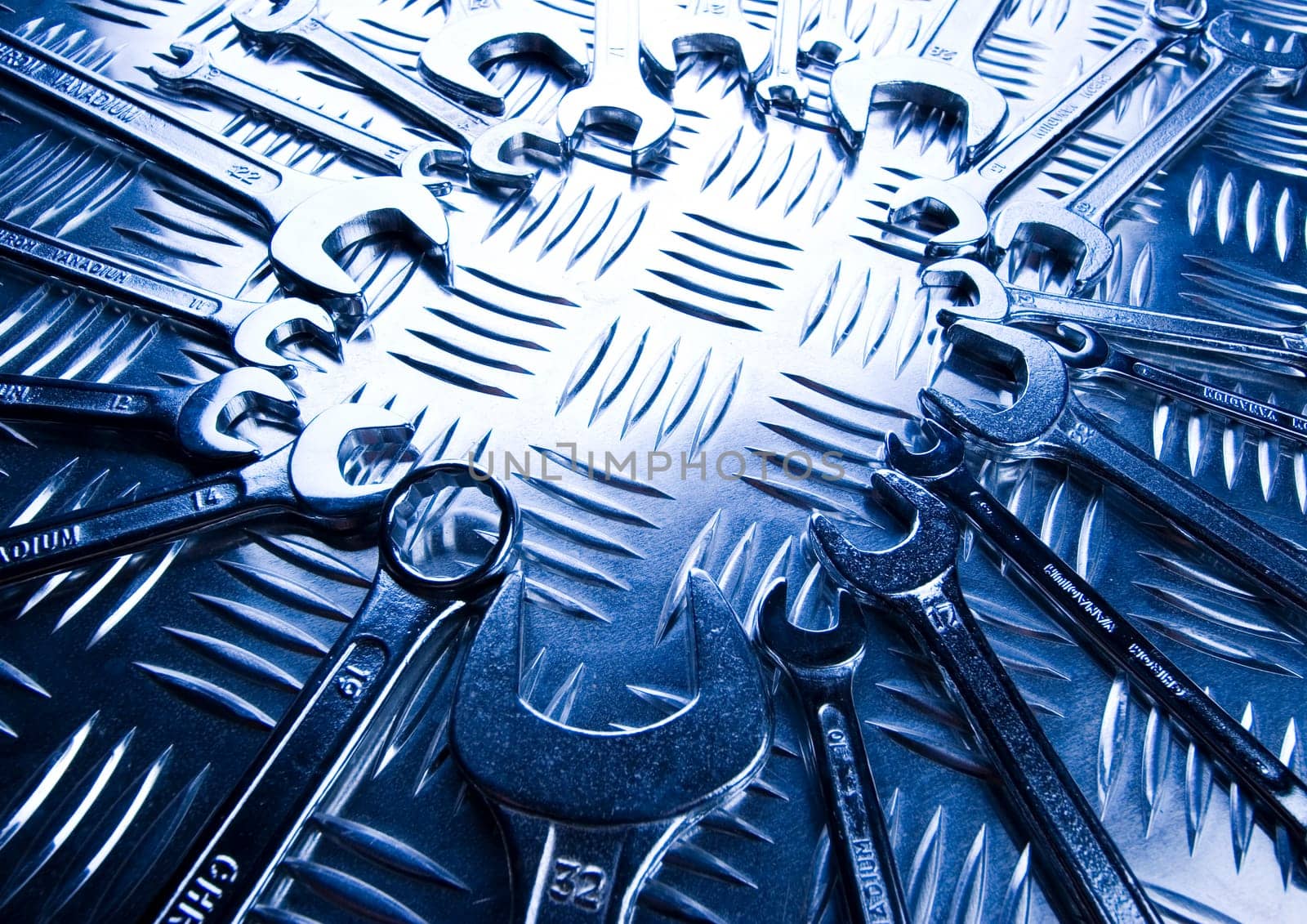 There are different kinds of tools - open-ended and combination spanners.