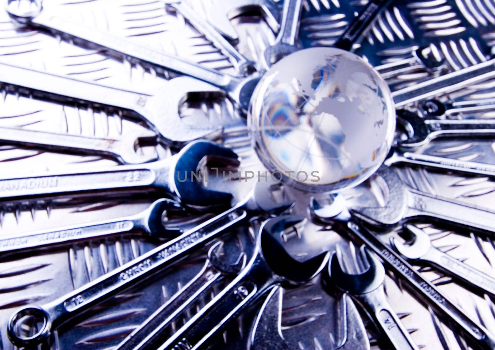There are different kinds of tools - open-ended and combination spanners.