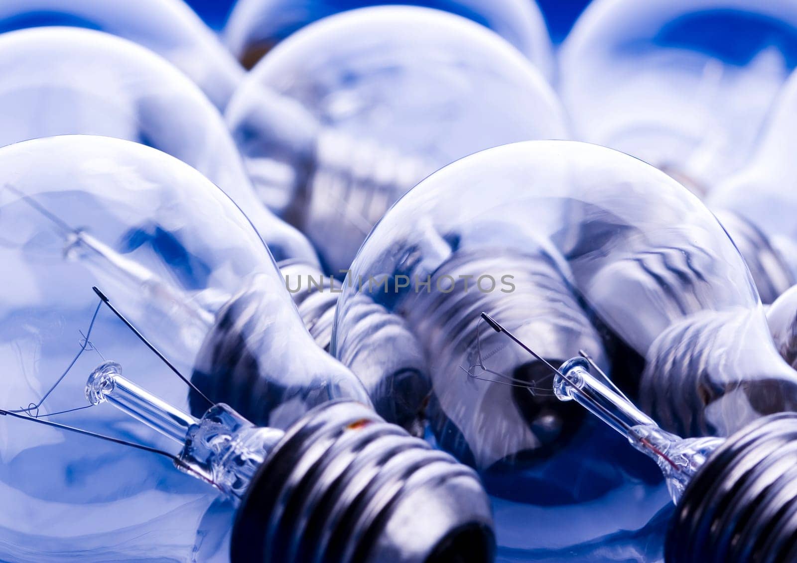 A light bulb is a source of light.