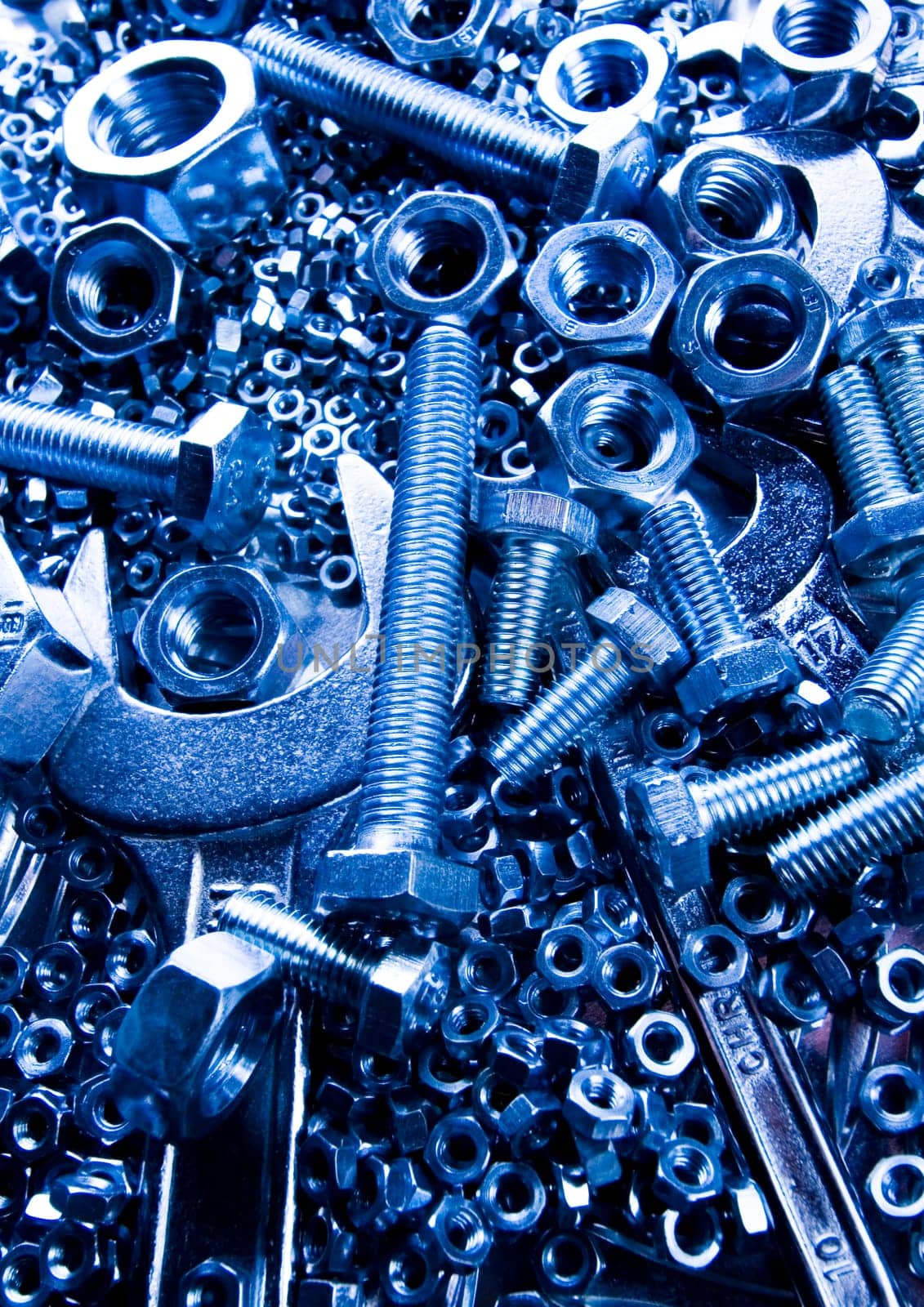 There are different kinds of tools - open-ended and combination spanners.