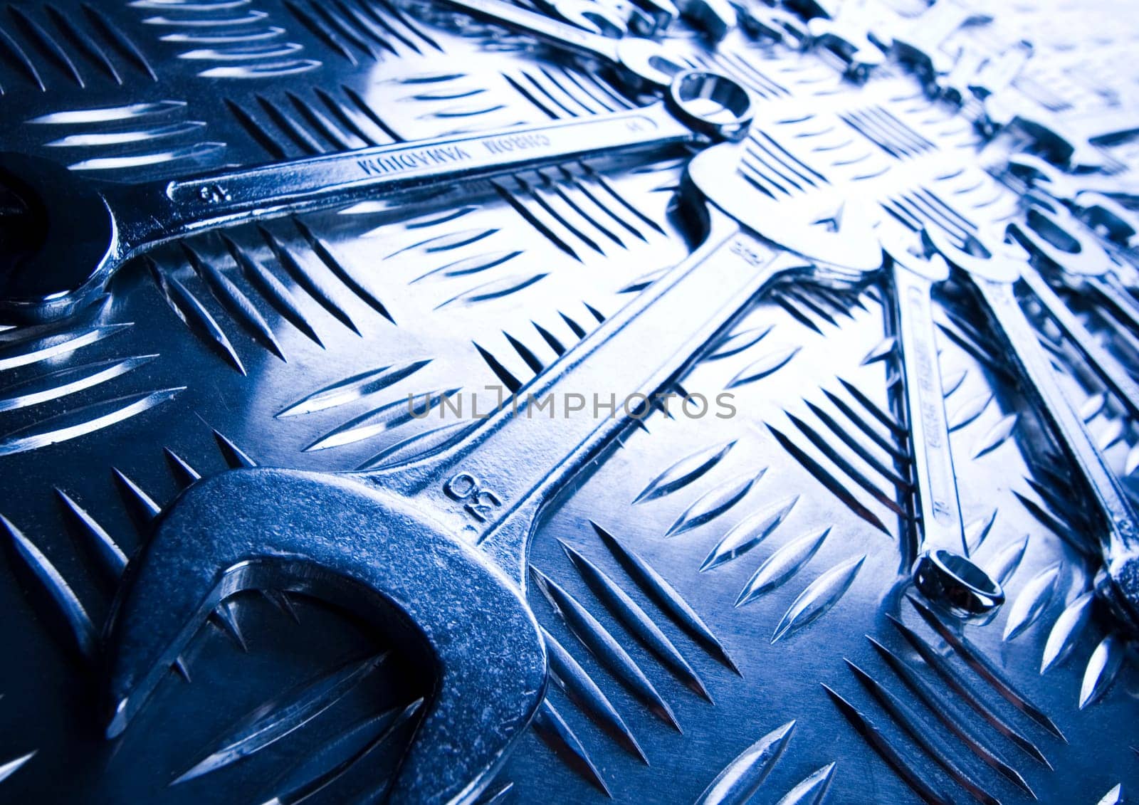 There are different kinds of tools - open-ended and combination spanners.