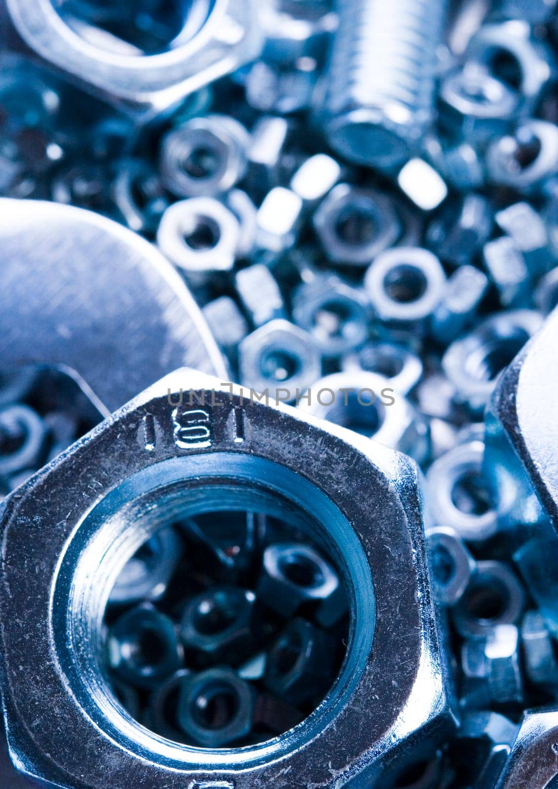 There are different kinds of tools - open-ended and combination spanners.