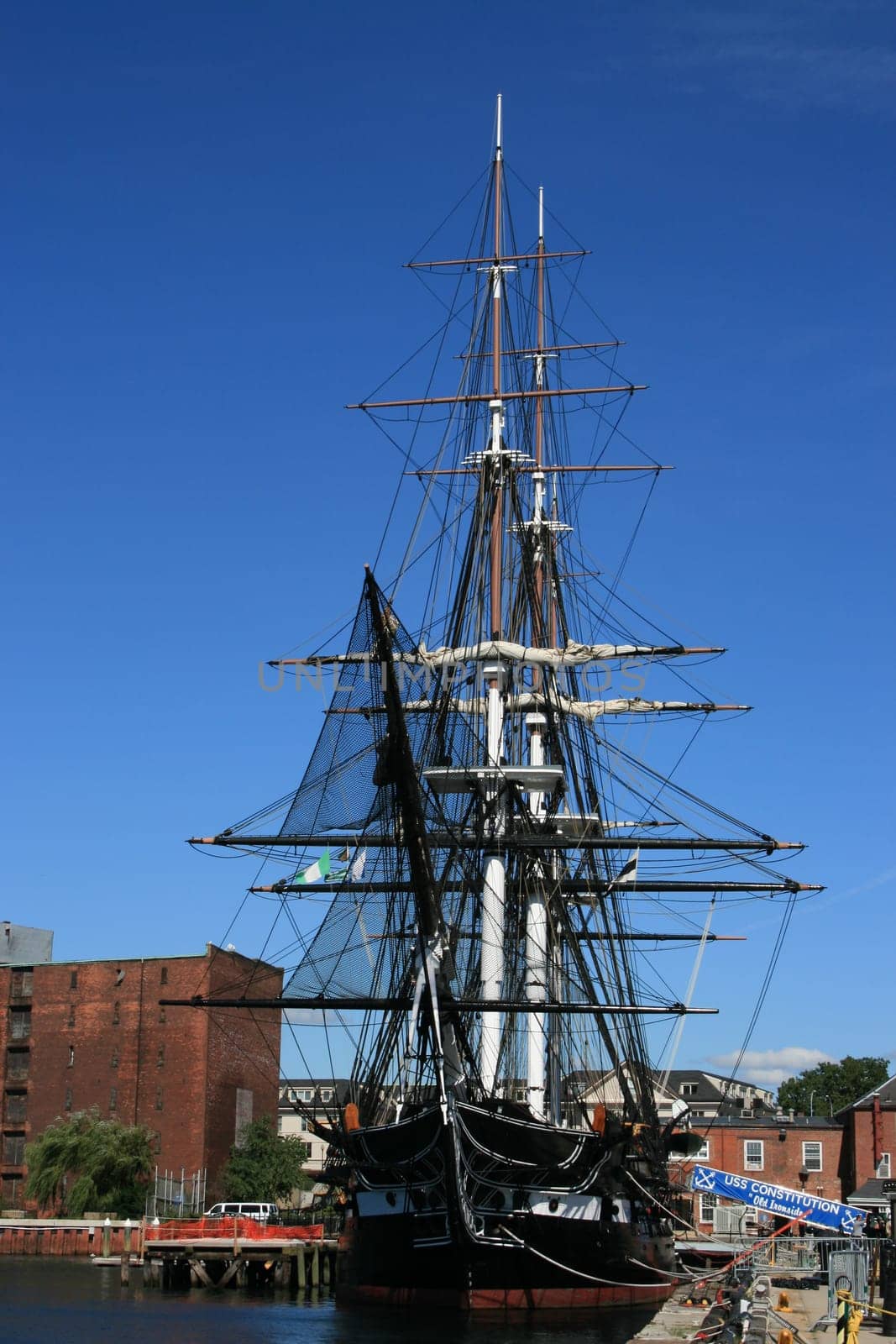 The USS Constitution in Boston, Massachusetts.