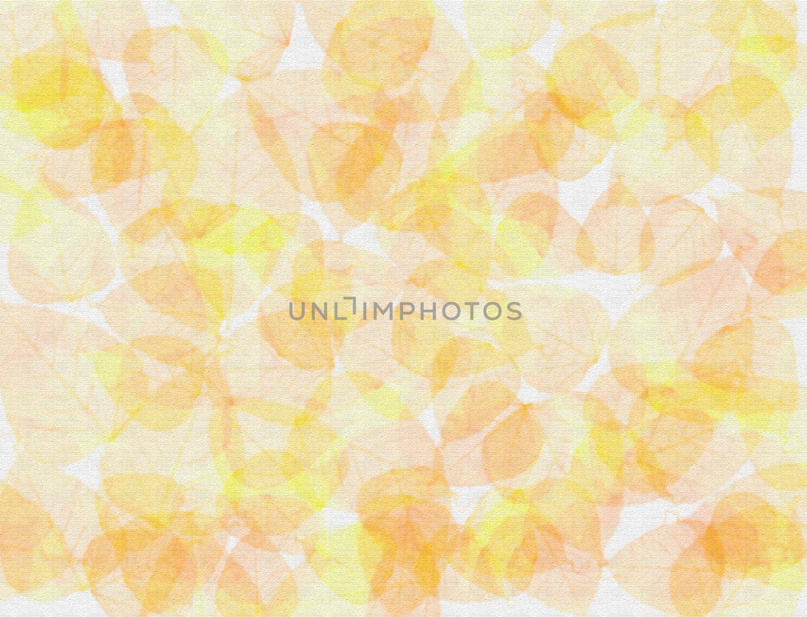 Yellow leaves all around for this background