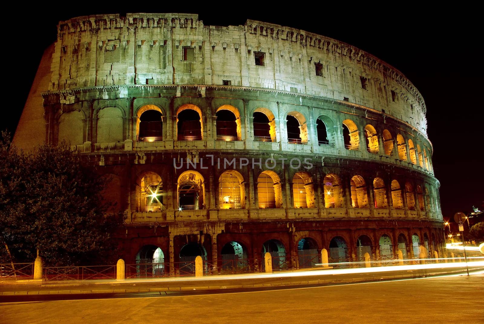 Colosseum at night, Rome, 2007