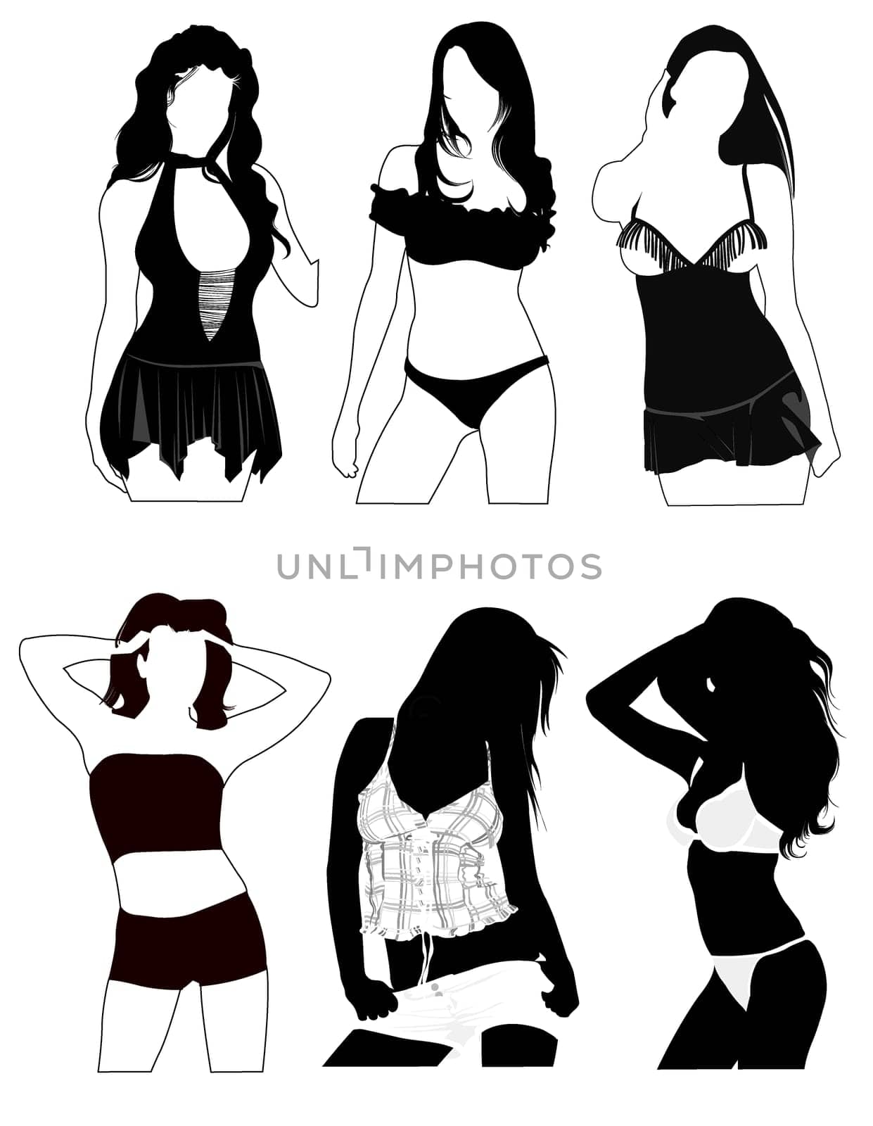 silhouettes