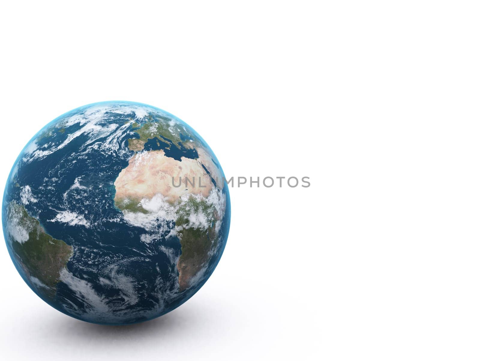 3d rendered illustration of our earth