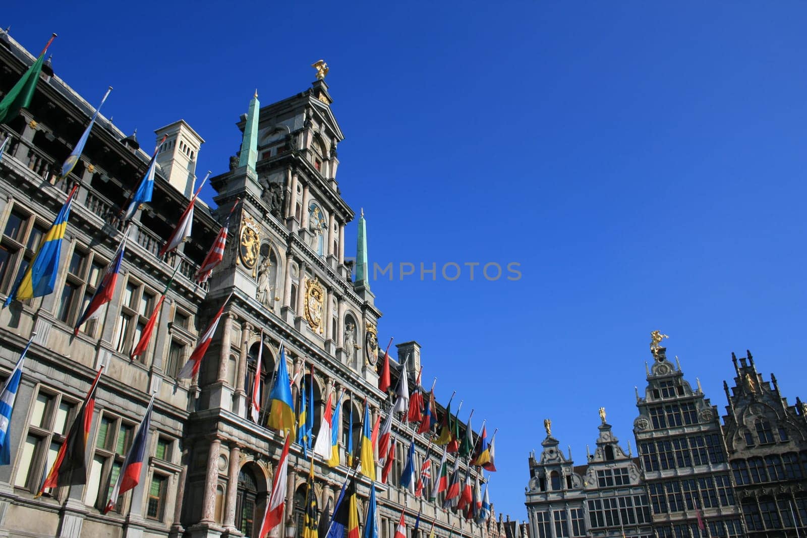 Antwerp's Town Hall, Belgium.