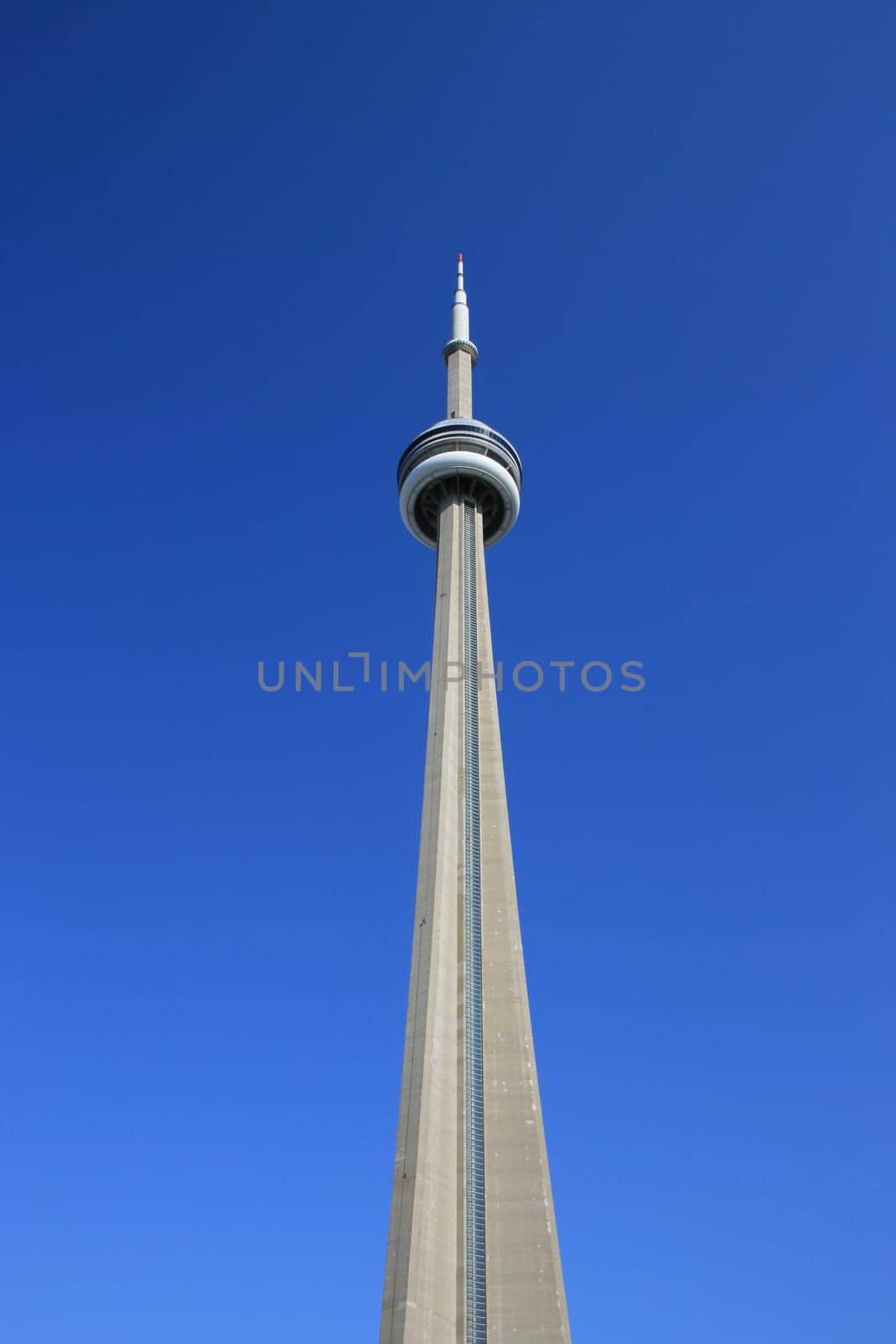 The CN Tower in Toronto.