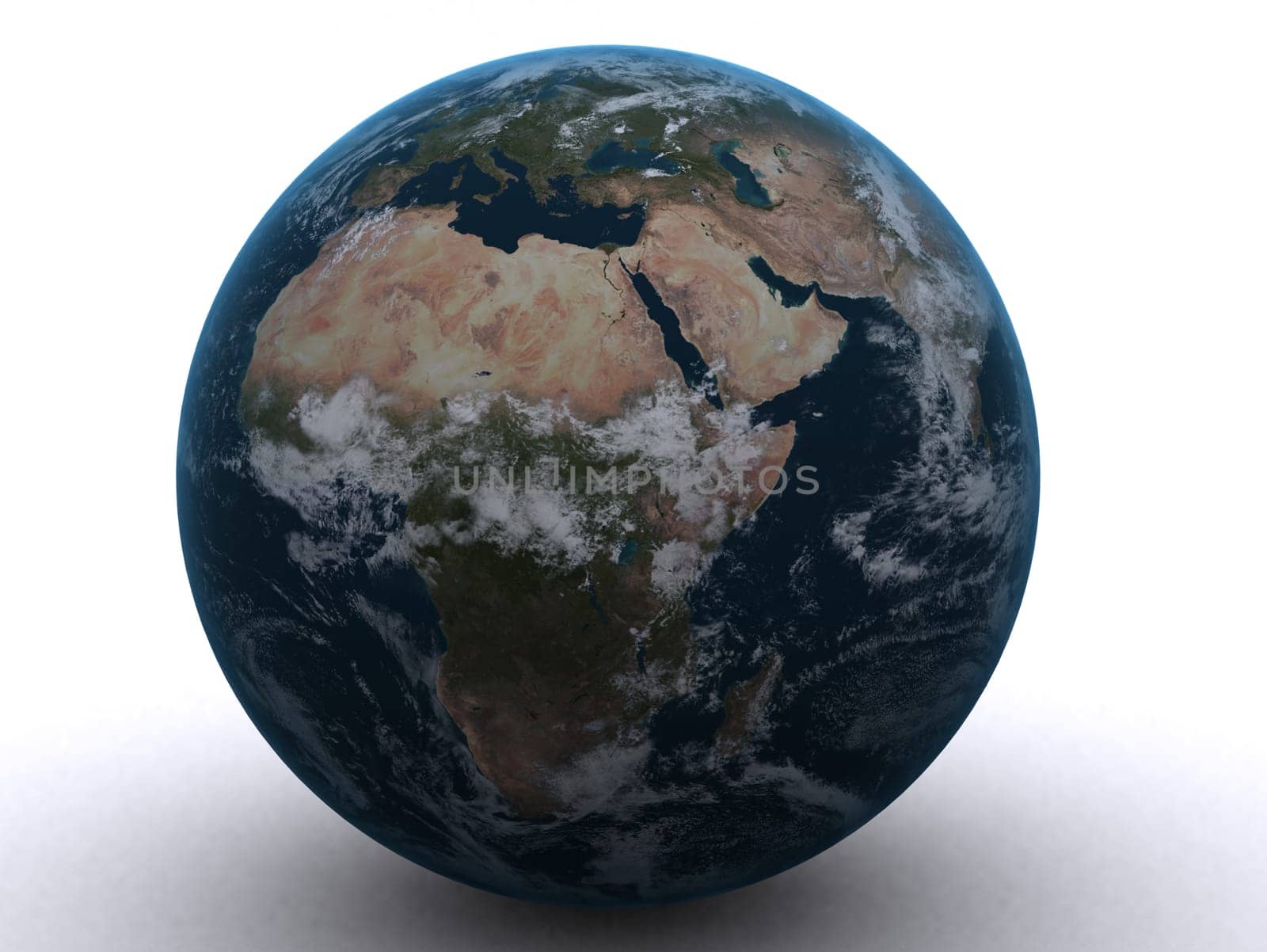 3d rendered illustration of our earth