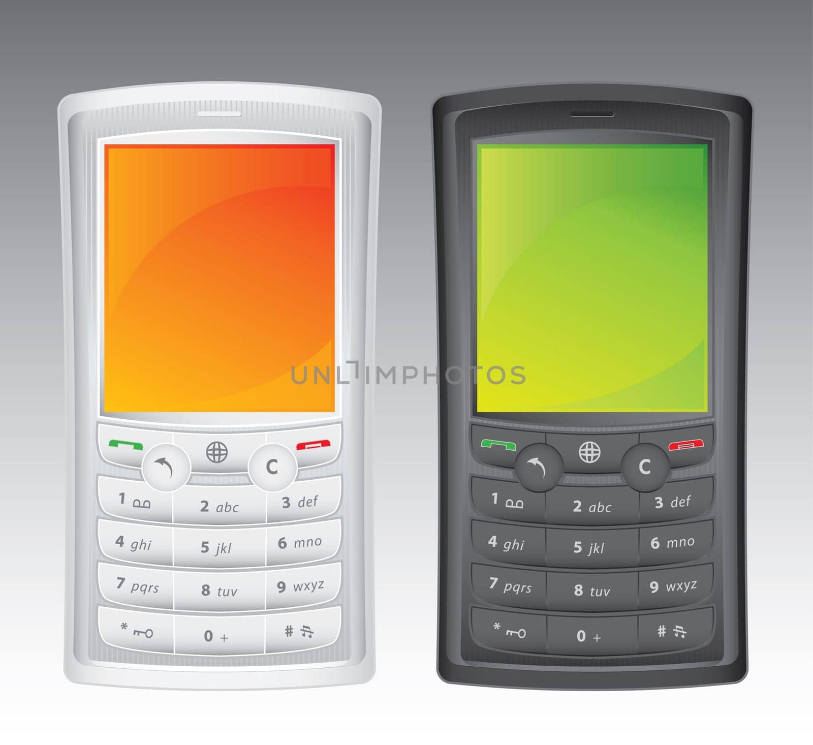 Modern cellphone.