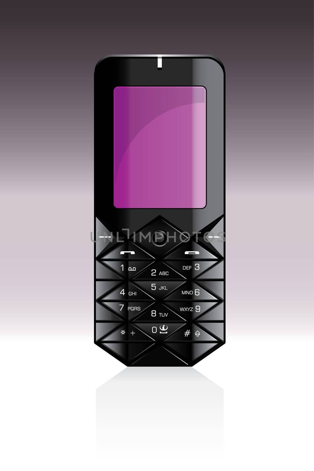 Modern cellphone.