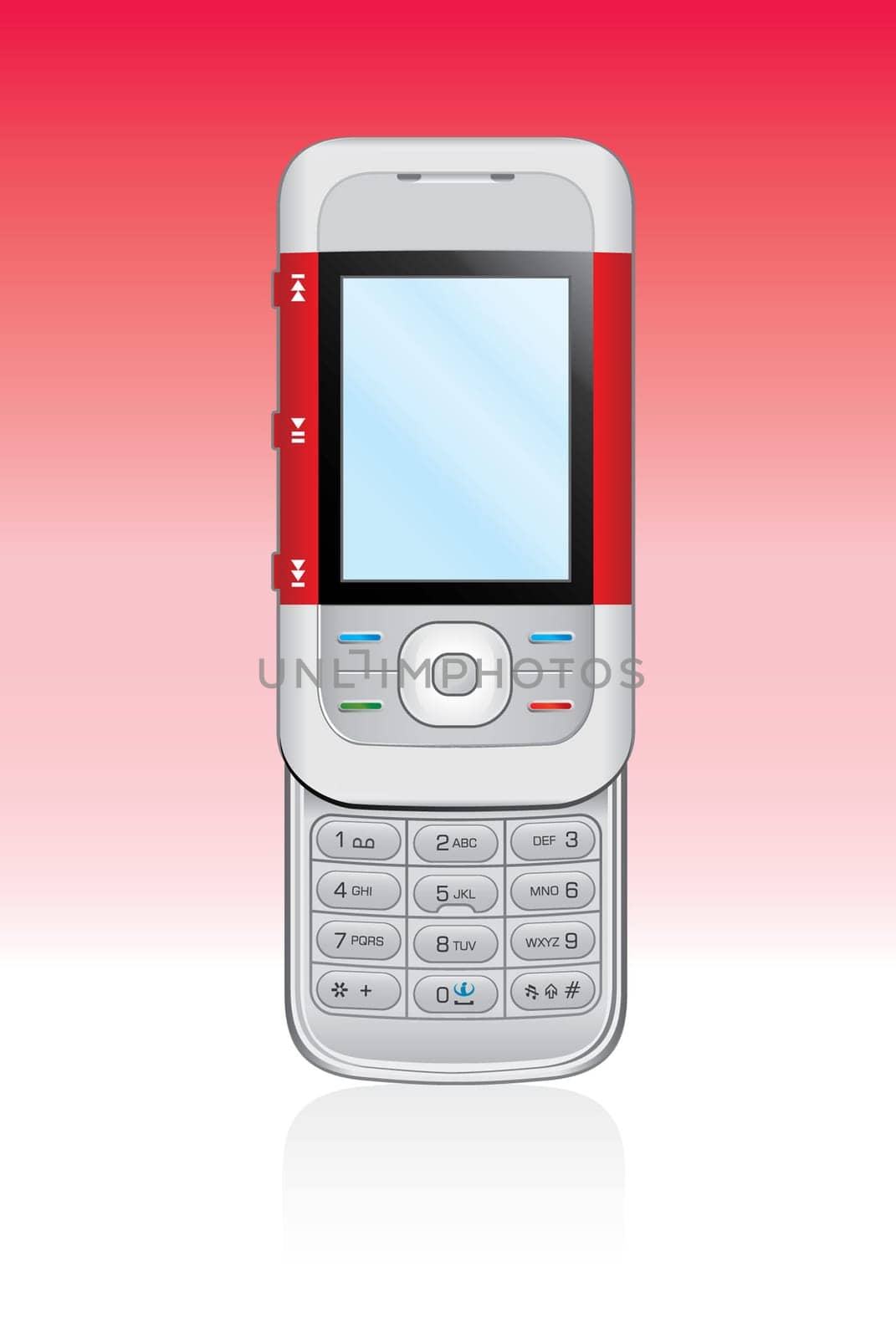 Modern cellphone.