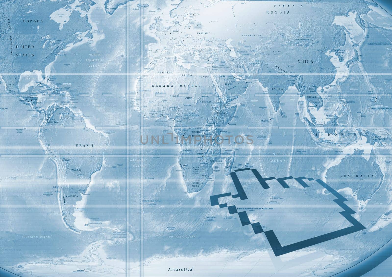 world map