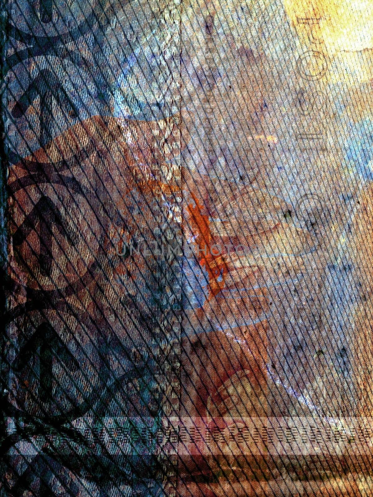 Abstract background and design elements over grunge texture