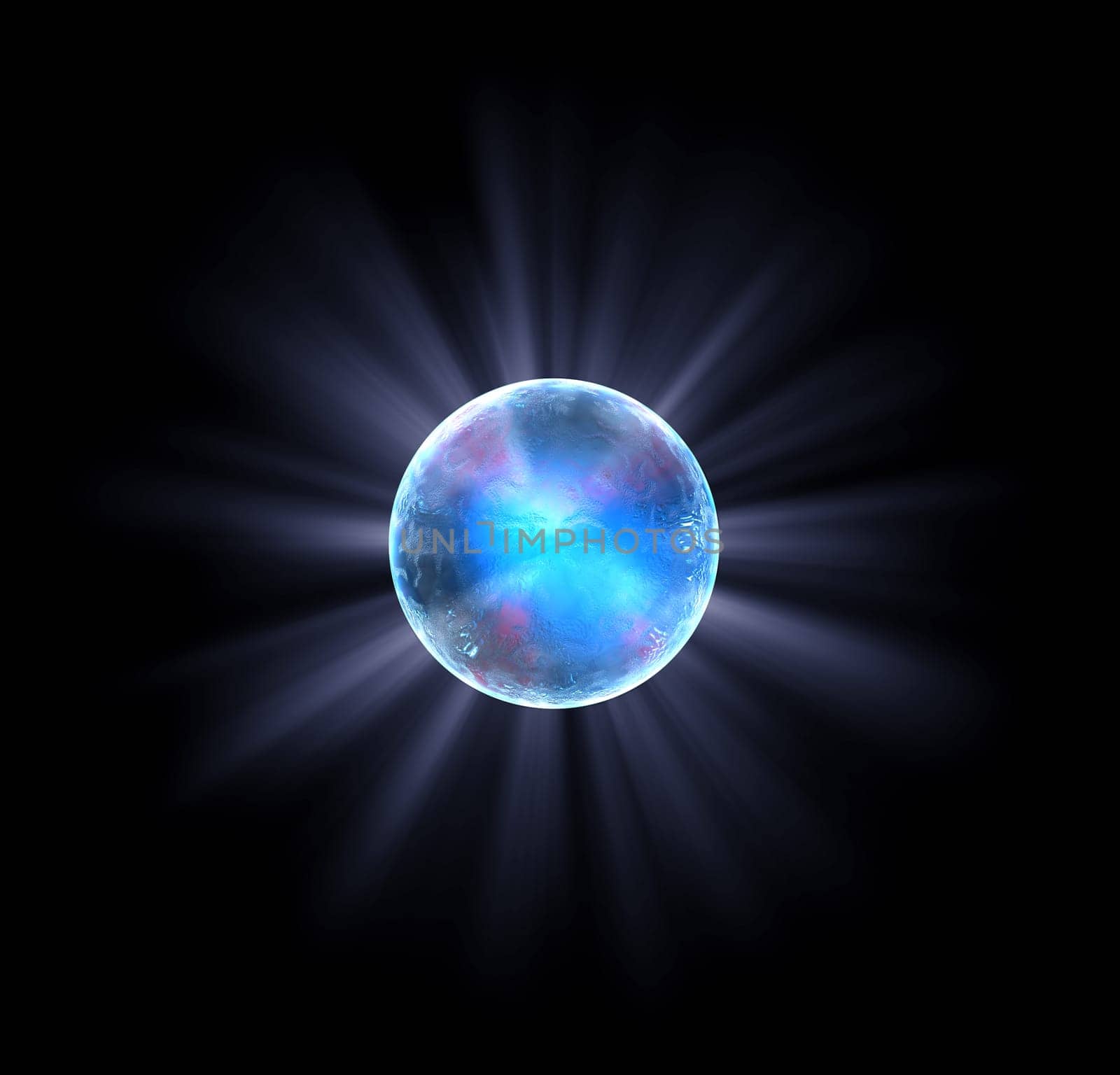 Shiny Blue Ball