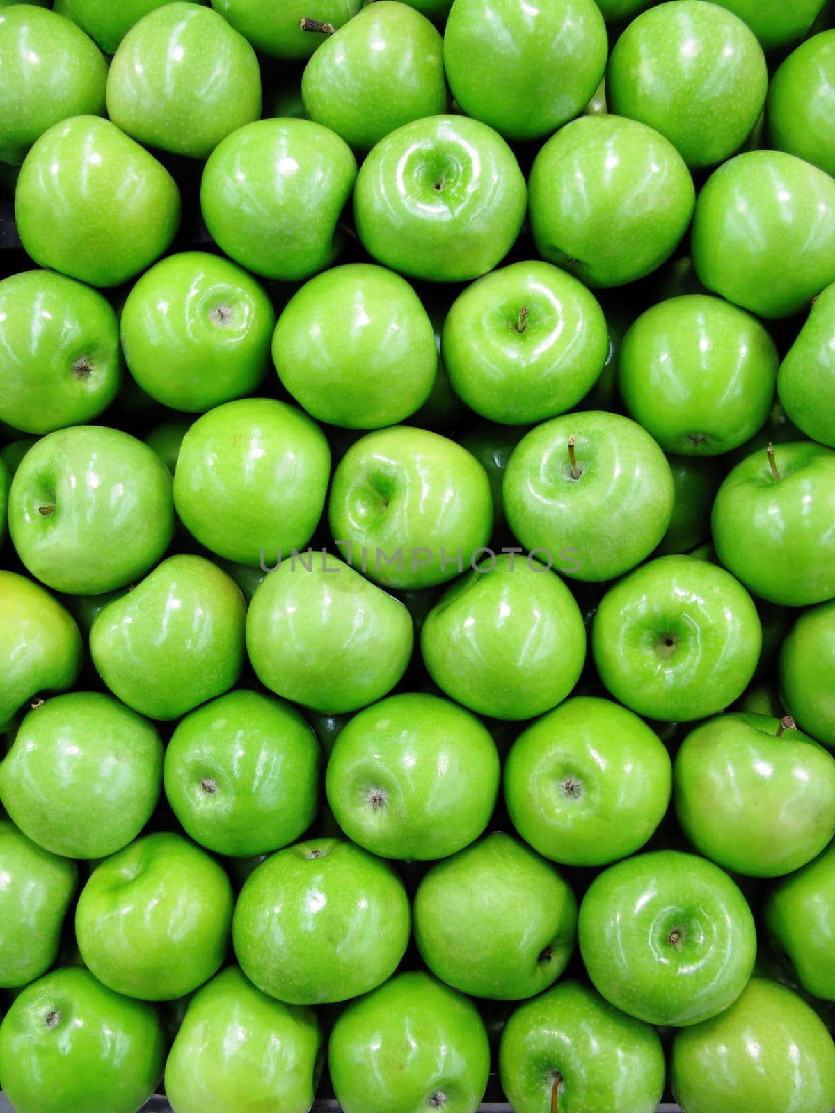 photo of green apples at marketplace