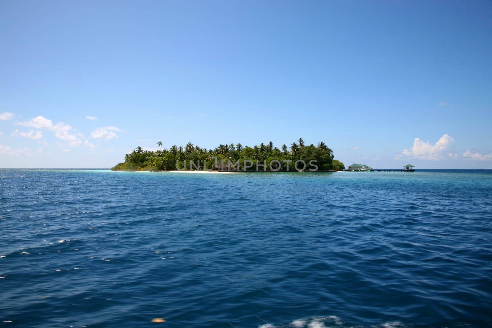 Island of Embudu in the Maldives