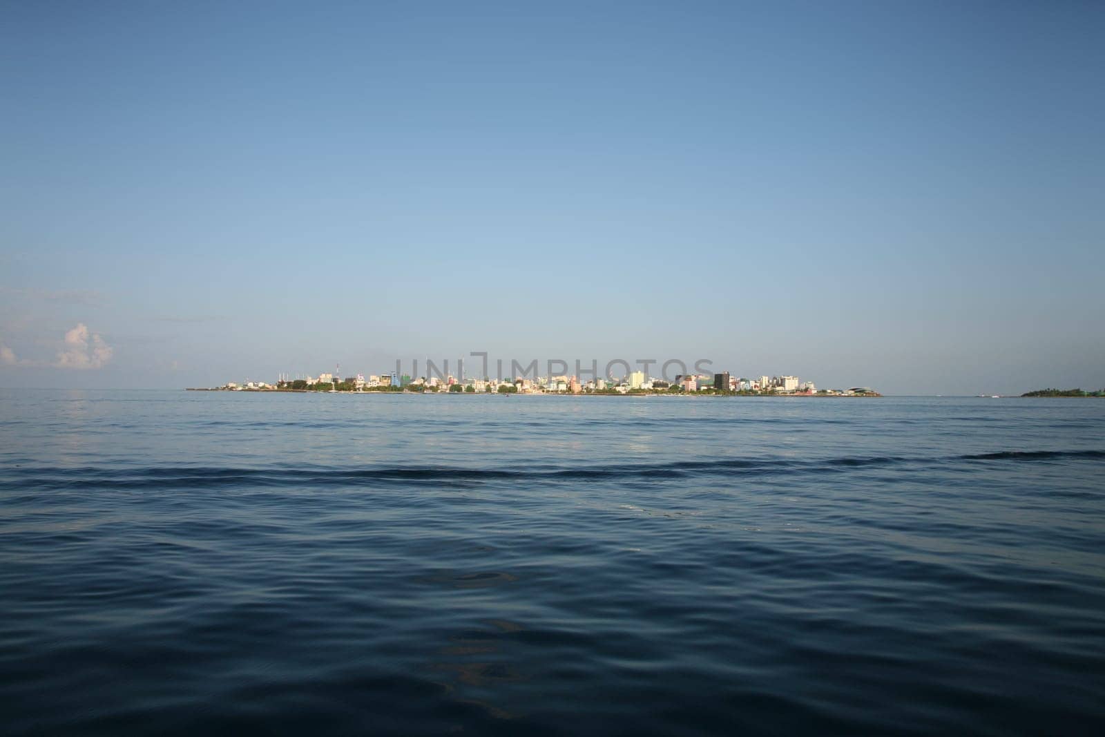 Island of Male - Capital of The Maldives in the Indian Ocean