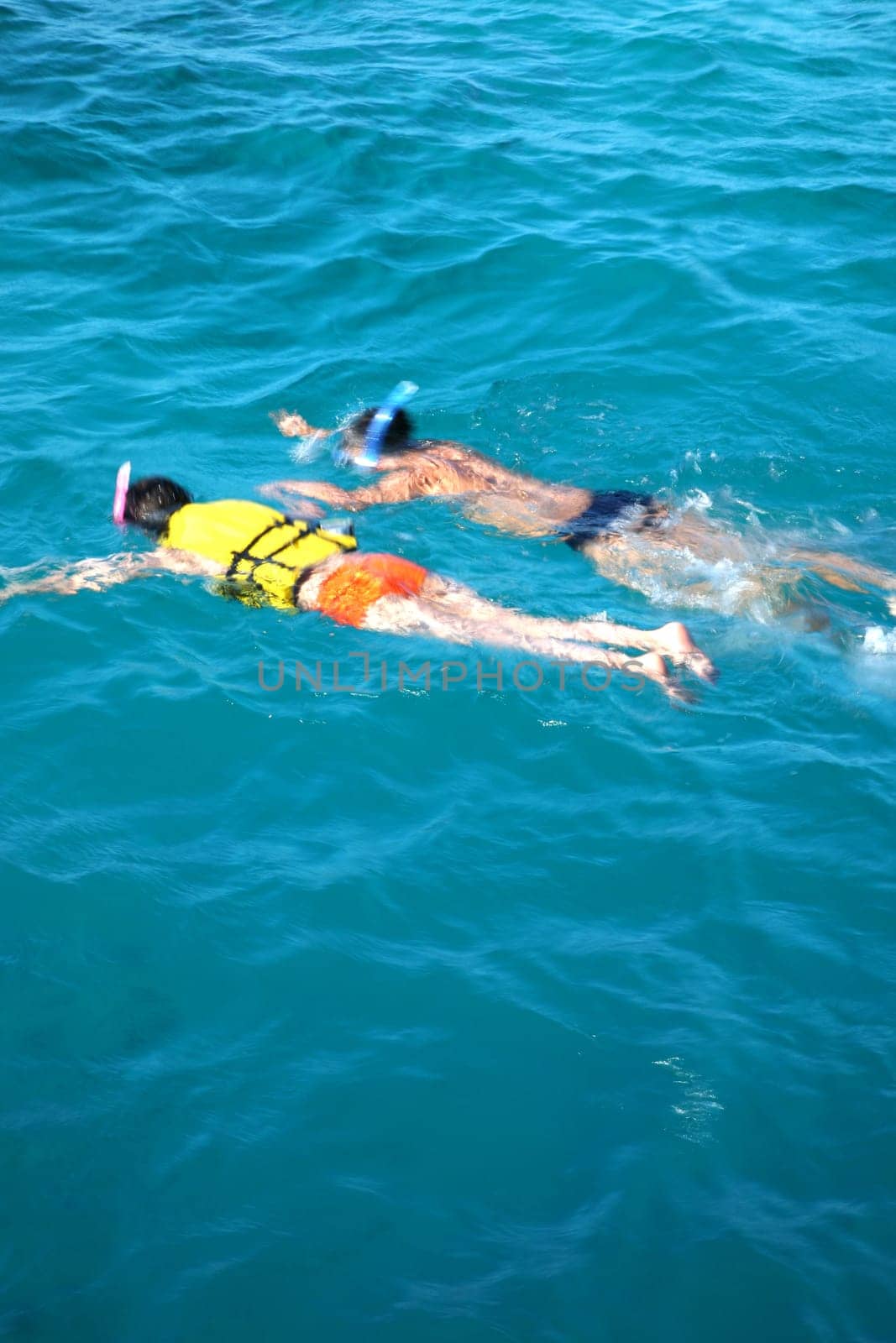Snorkeling in the Indian ocean - Maldives