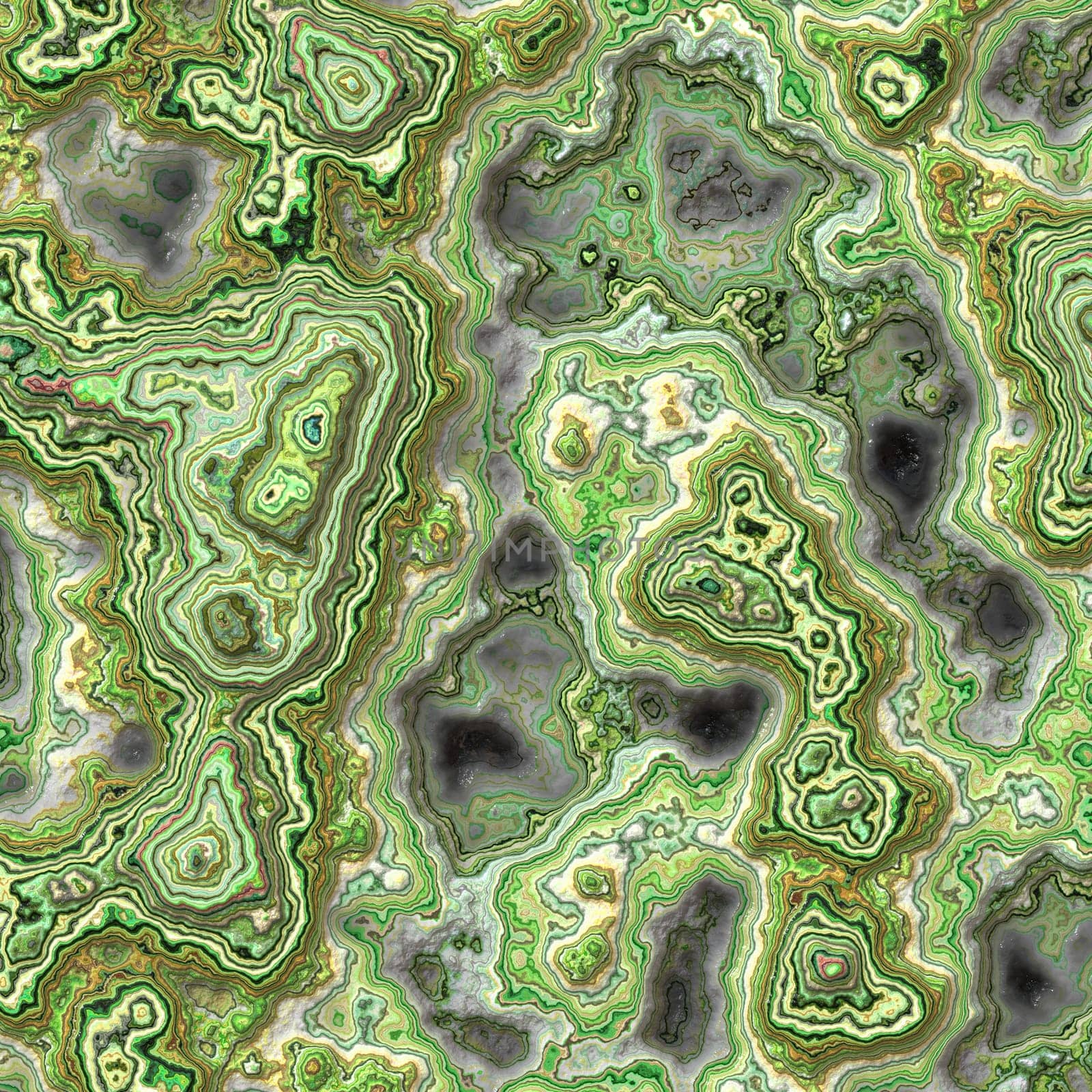 Background illustration of mossy rock sediment