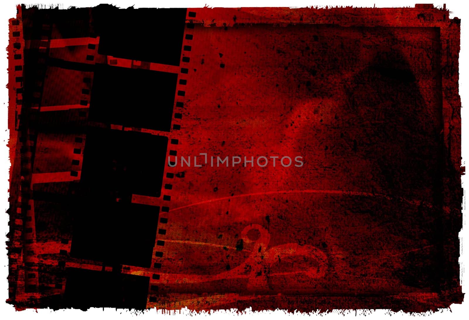 Great film frame for textures and backgrounds-with space for your text and image