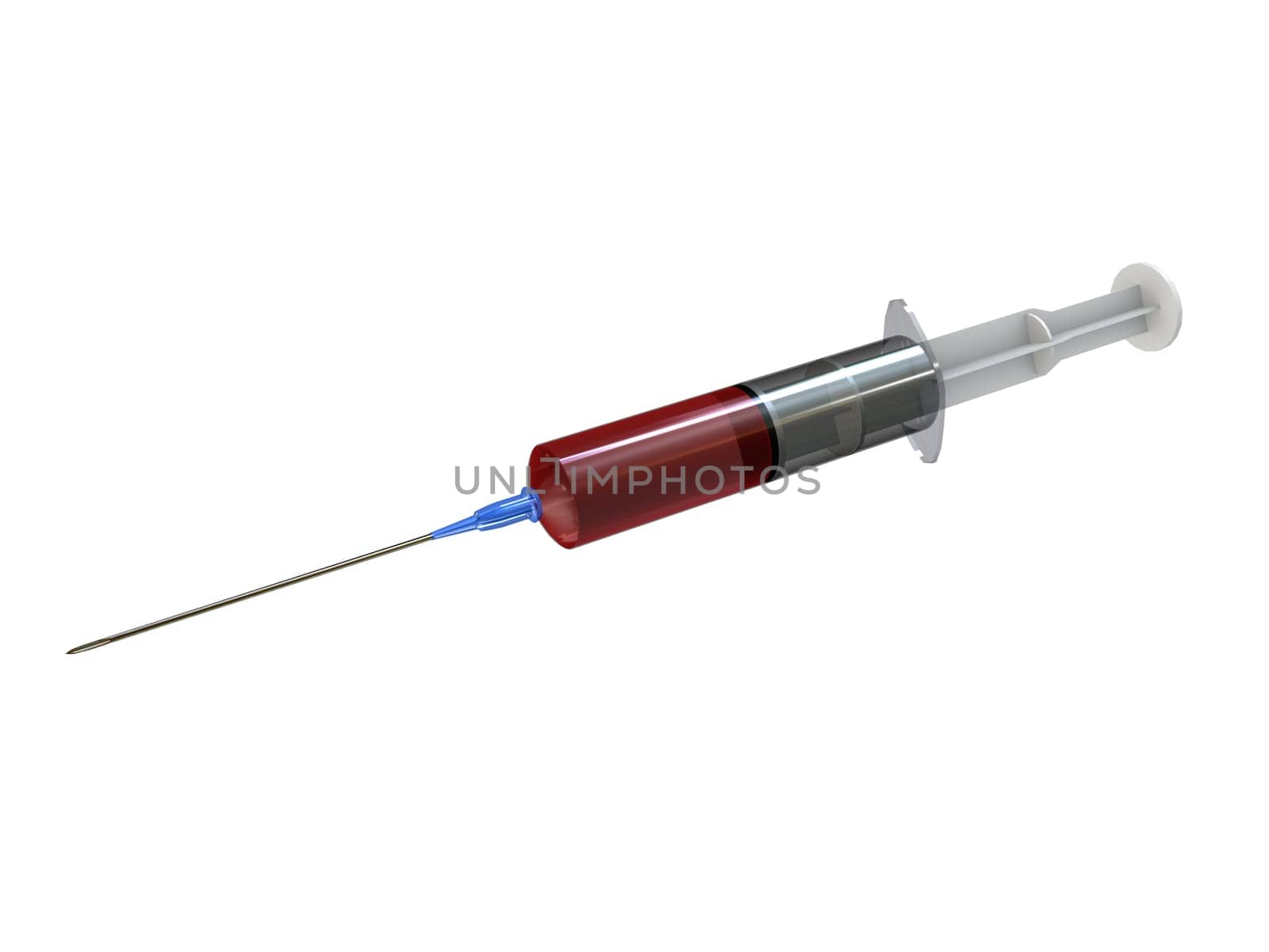 3d rendered illustration of an injection