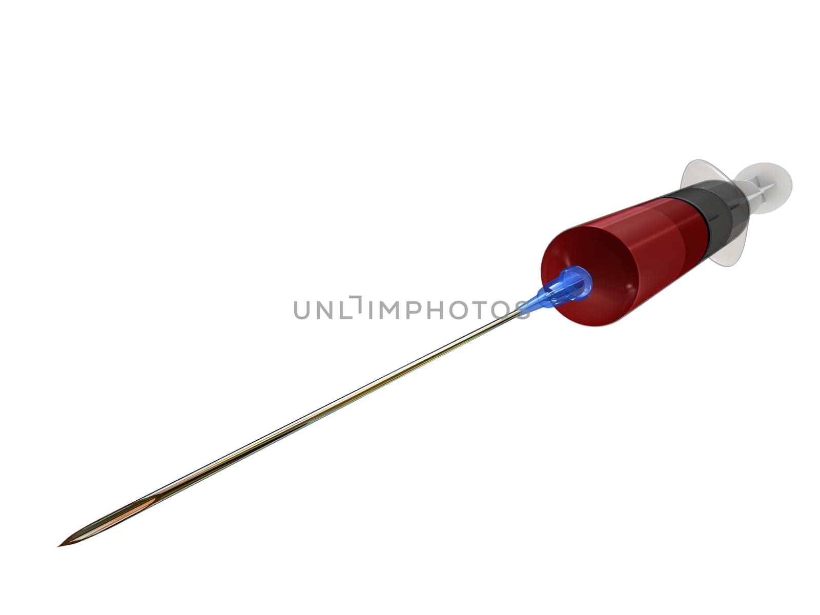 3d rendered illustration of an injection