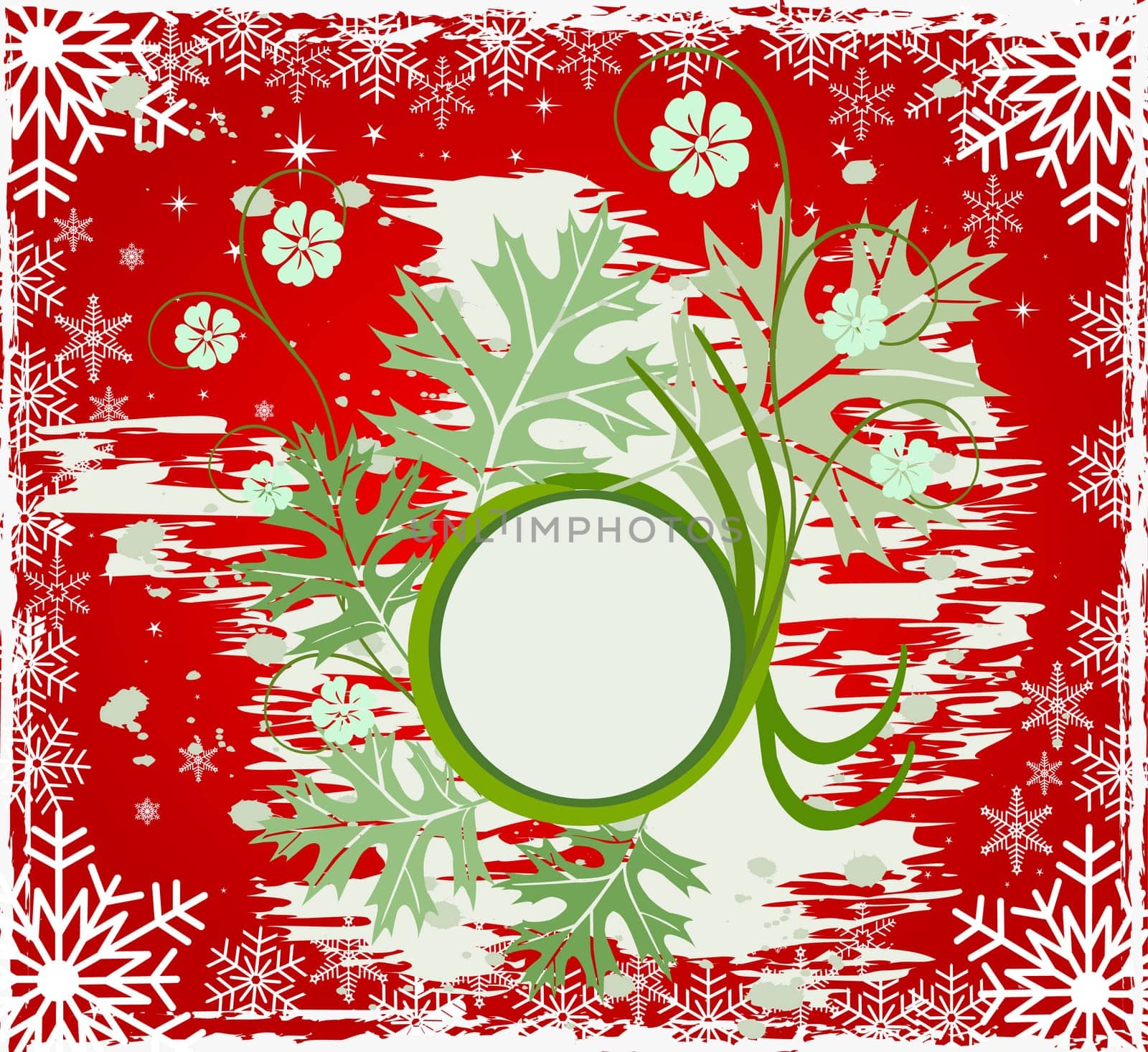 Christmas abstract Background - vector illustration