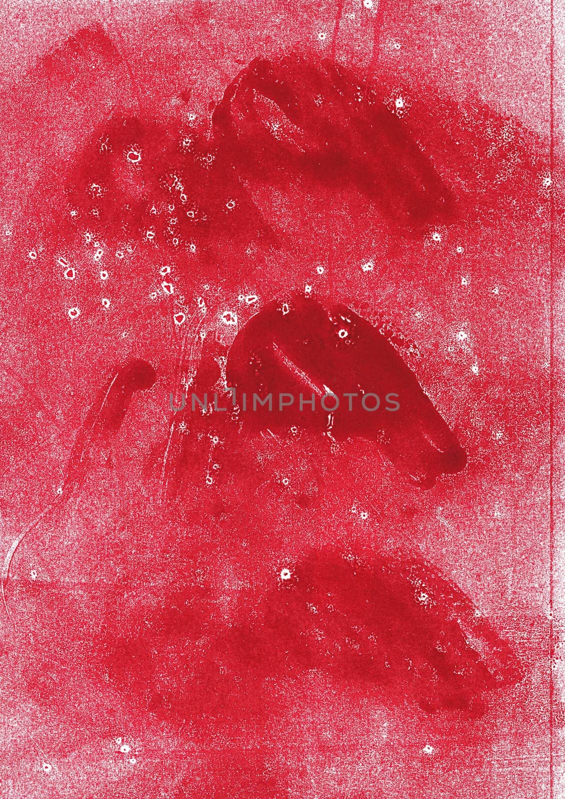Detail of failed artprint