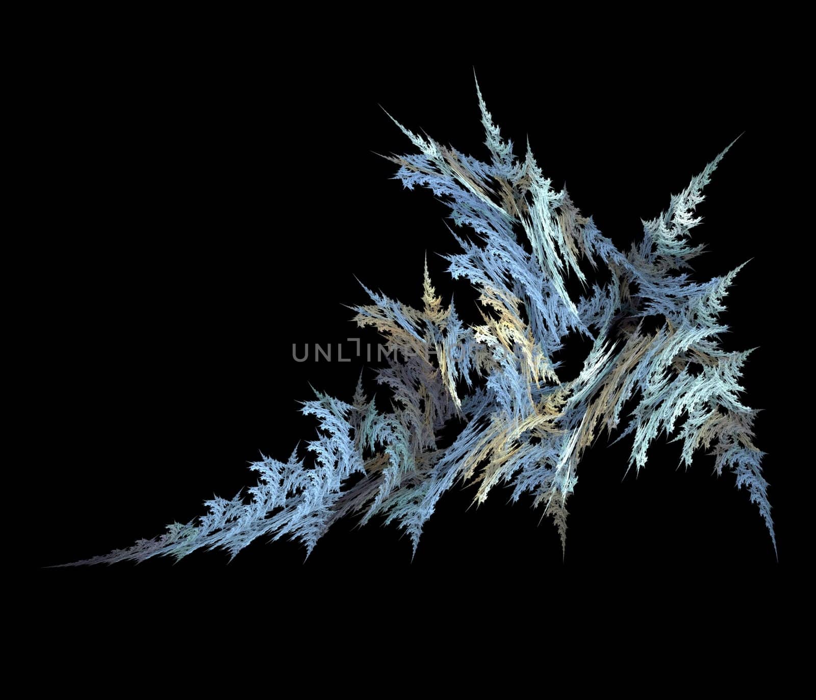 Abstract representation of an Ice Crystal