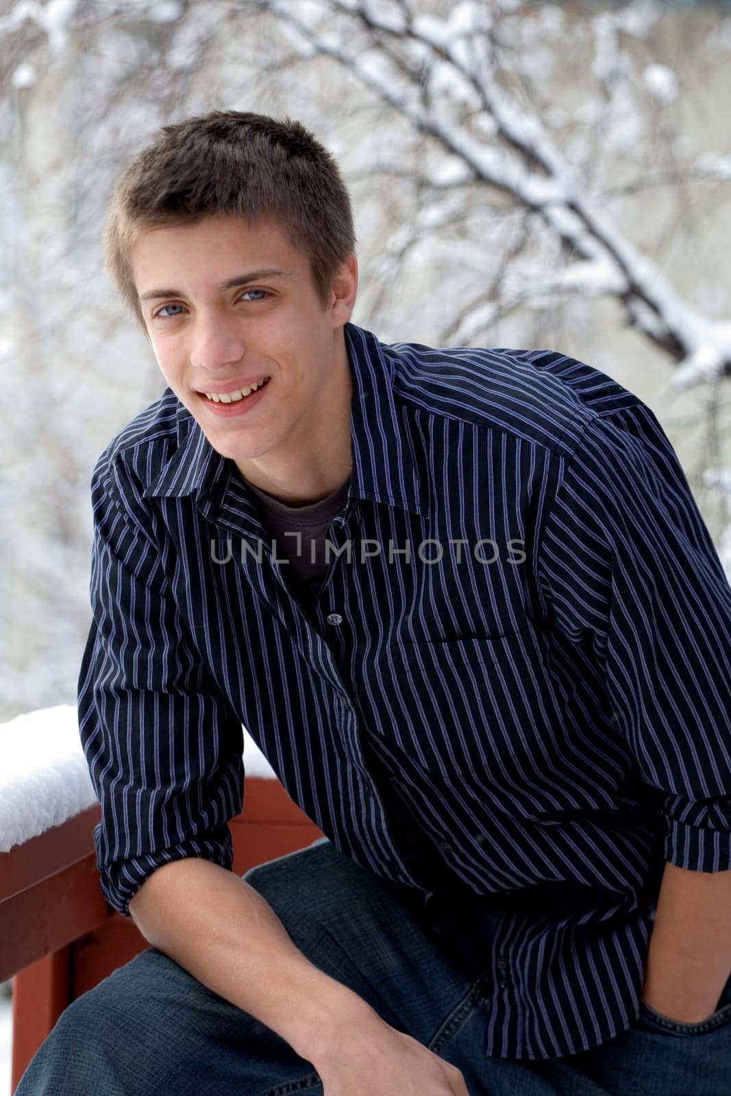 young man fashion shot