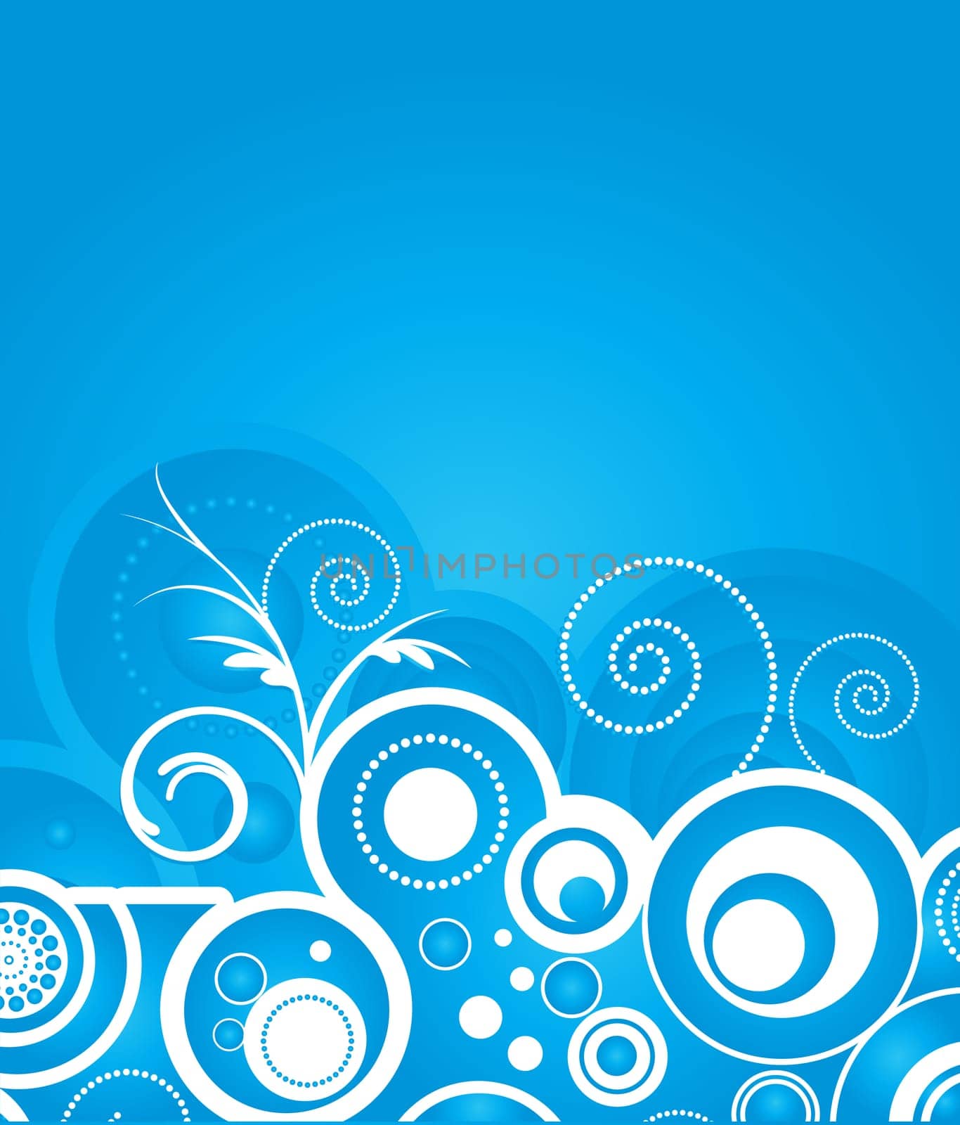 Retro styled abstract background