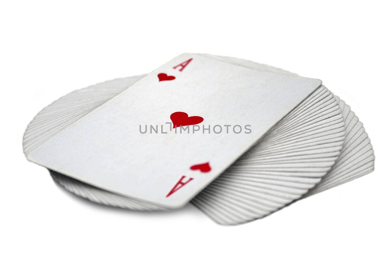 Fan from playing cards