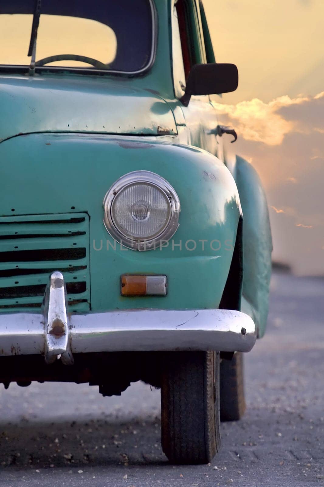 Old antique cars