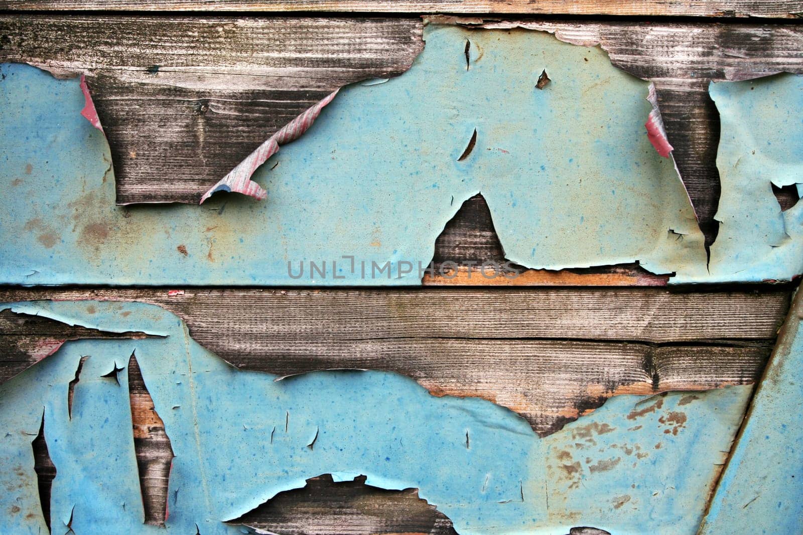 Peeling Paint on Wood Study found at old dissused Train Station