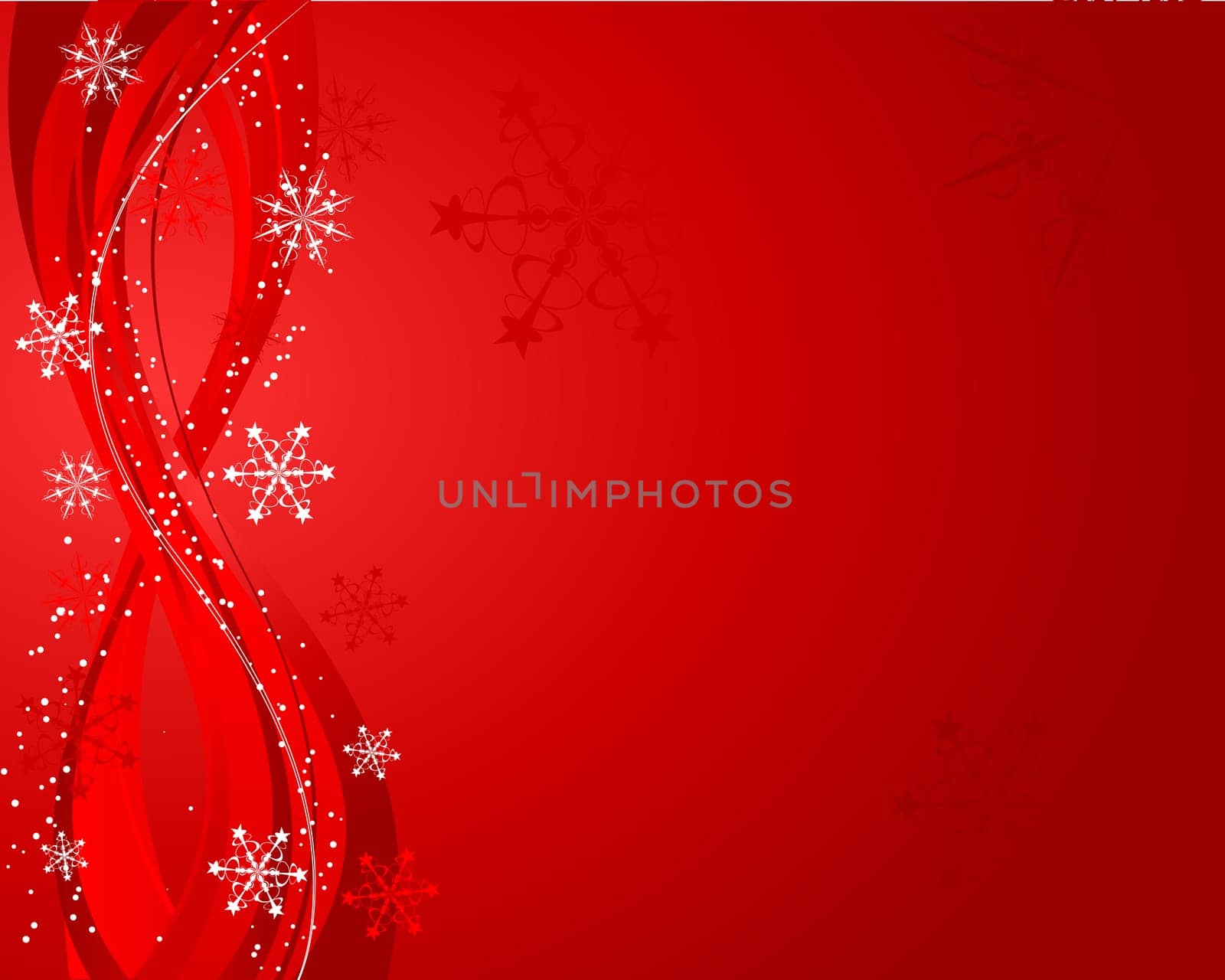 Decorative winter abstract