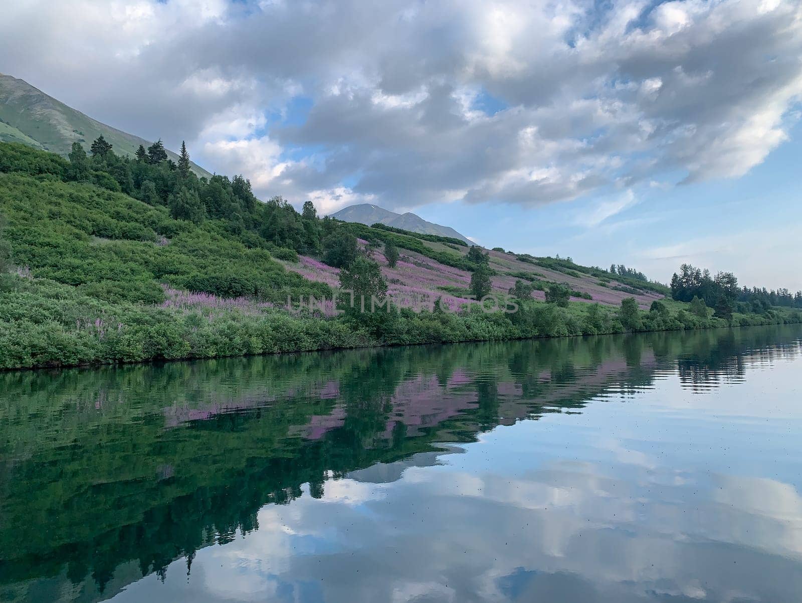 Reflected Clouds under an Alaskan Sky