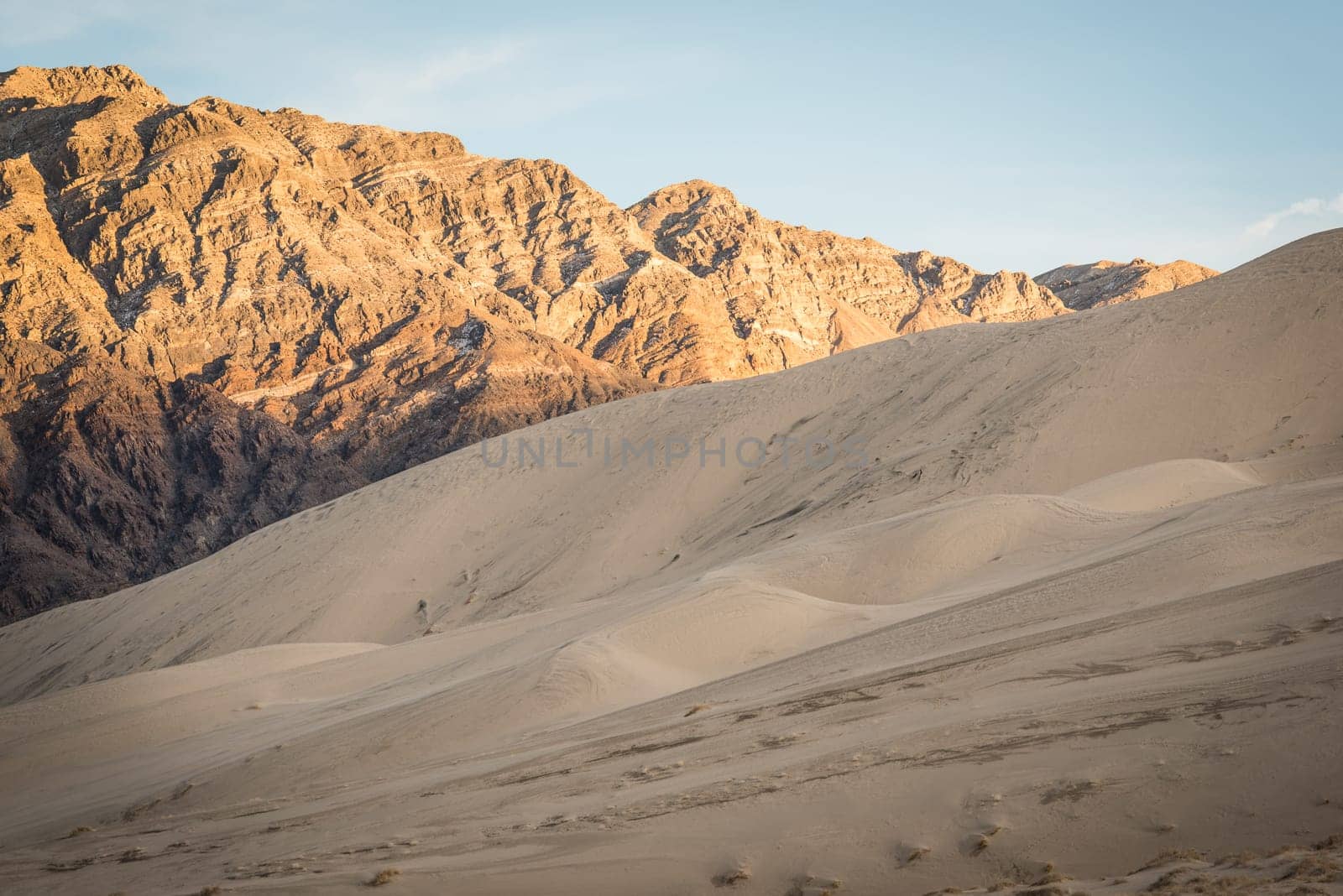 Sandy Eureka Dunes in California