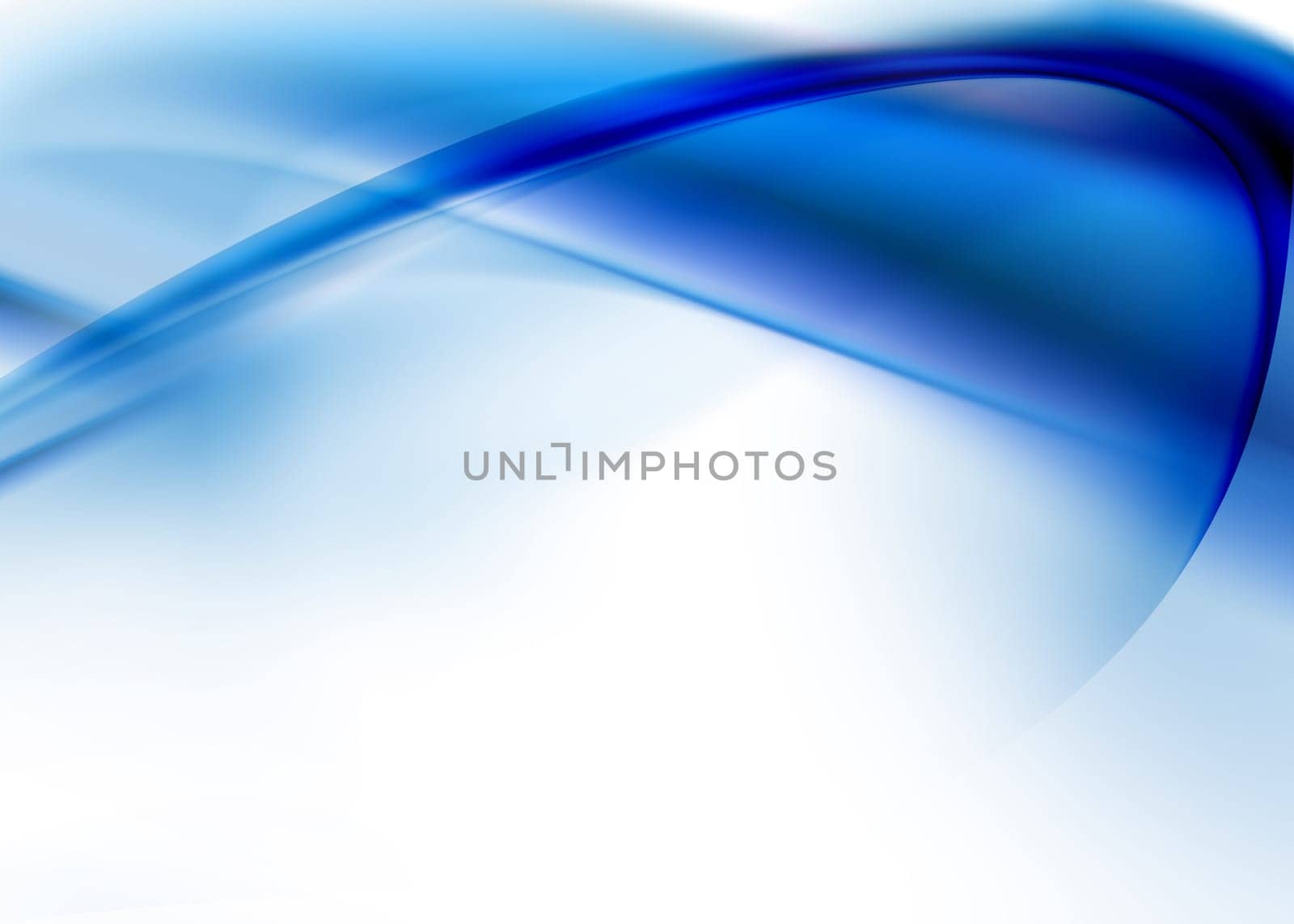 abstract composition with flowing design