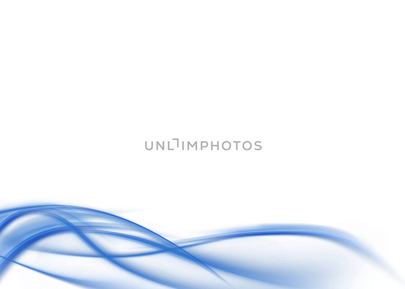 abstract composition with flowing design