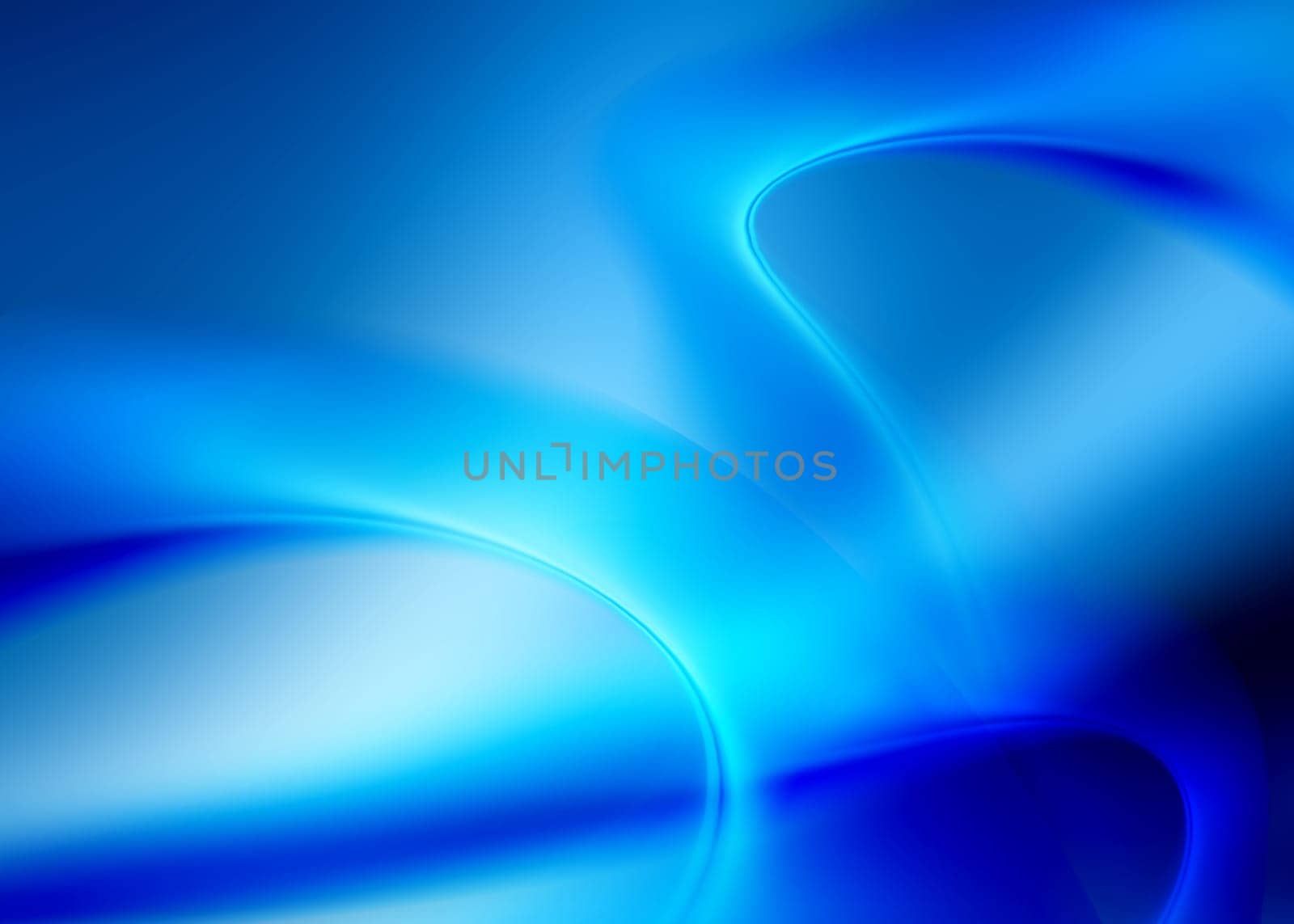 abstract composition with flowing design