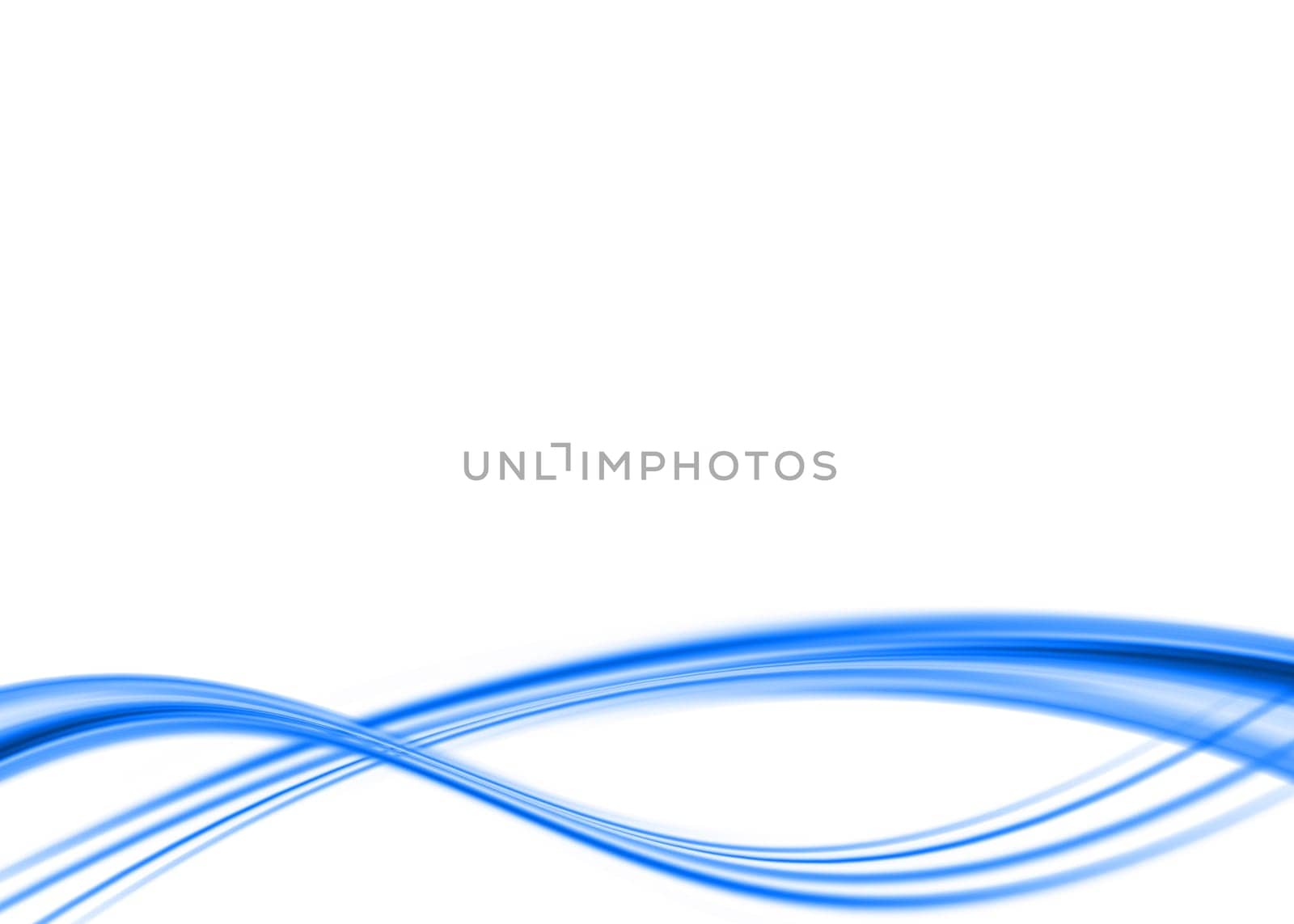 abstract composition with flowing design