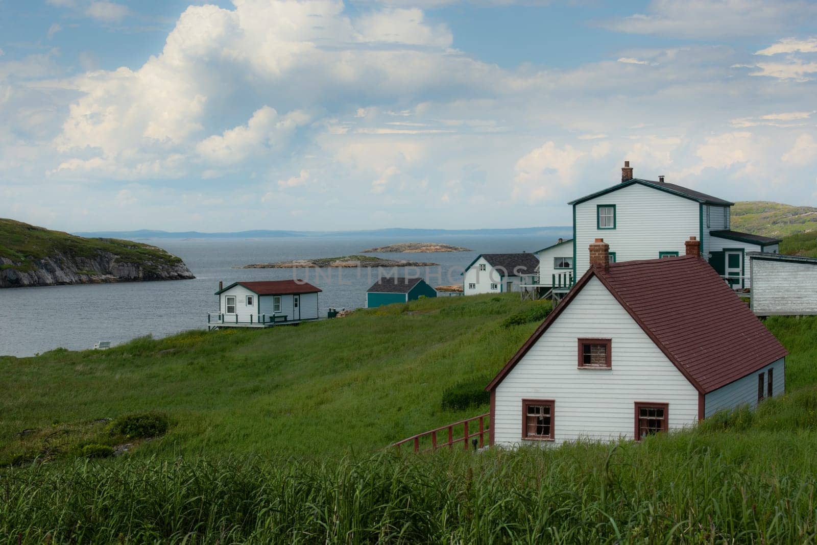 Battle Harbor overlooks the Atlantic in Labrador