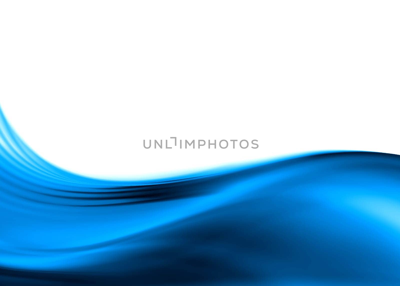 abstract composition with flowing design