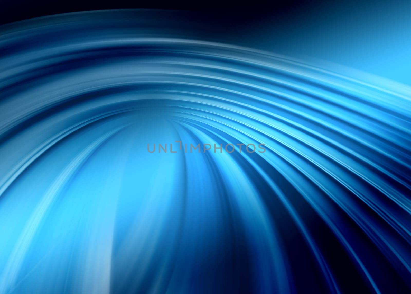 abstract composition with flowing design