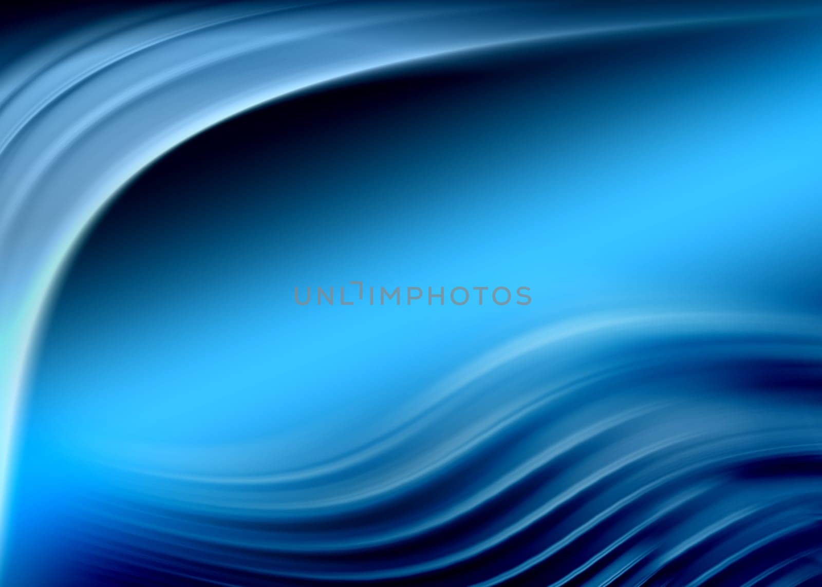 abstract composition with flowing design